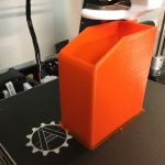 Printing a toothbush holder on the Anet A8